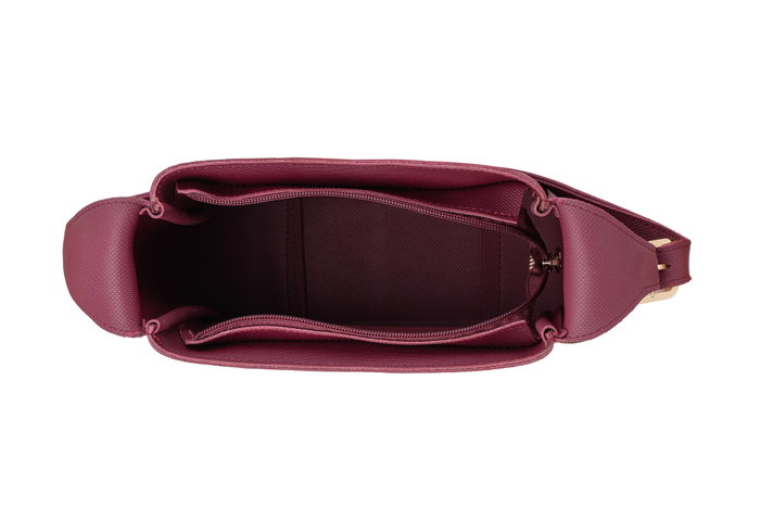 Lucky Bees Bolso de Hombro Claret Red
